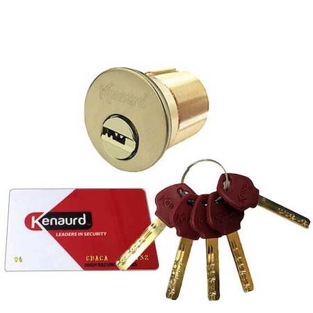 Kenaurd Kenaurd:HighSecurity 1" Mortise - US3 (Gold) KHMC01-US3